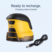 FrostSwipe with the included black charging cable