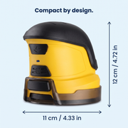 FrostSwipe dimensions: 12 cm tall and 11 cm wide